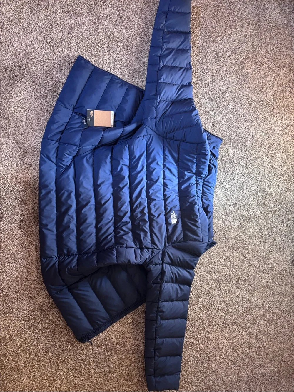 The North Face Men’s Dark Navy Puffer Jacket